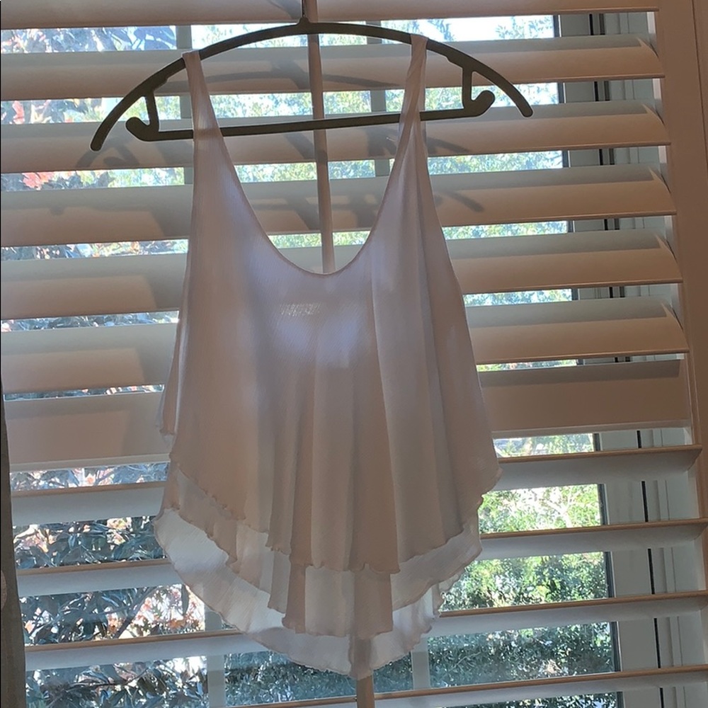 White tank top